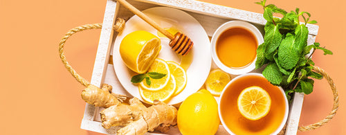 Lemon, ginger and honey soother